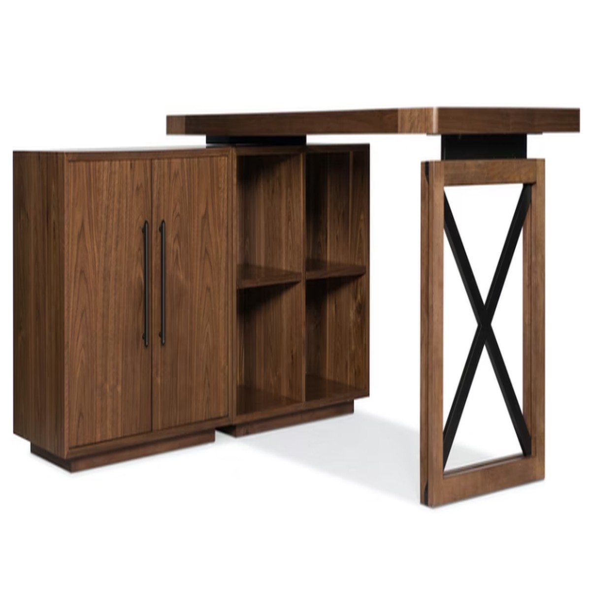 Elon Modular Desk with Base + 2 Door Cabinet (x1) + File Cabinet (x2) - ON DISPLAY IN OUR SHOWROOM