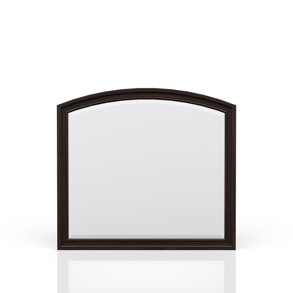 Elegant Design Mirror - Dark Cherry