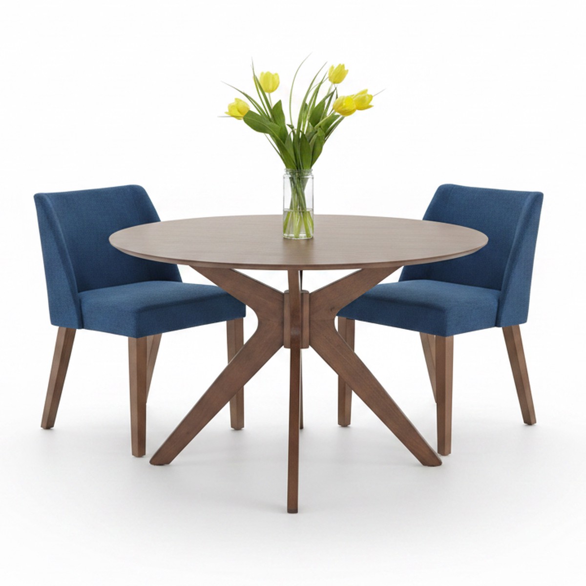 Space Savers 5 Piece Pedestal Dining Set