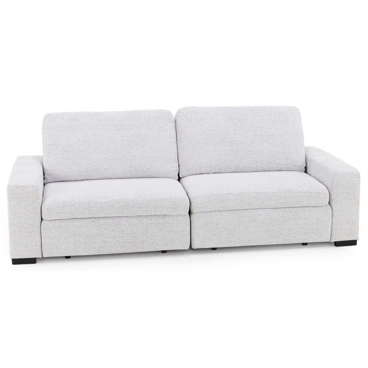Polar 2-Pc. Sliding Sofa With Bookcase
