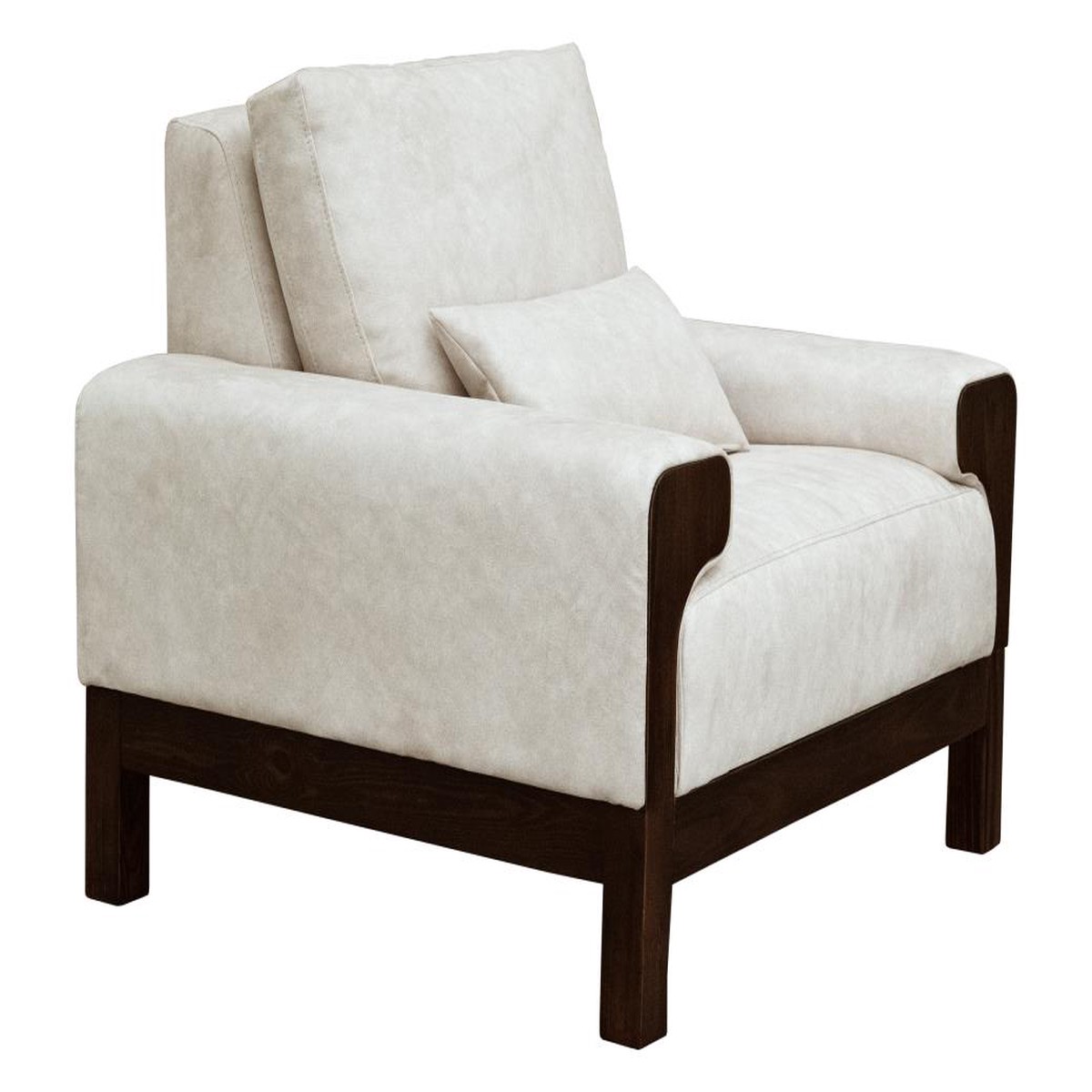 Raramuri Armchair | Leather-Look Upholstered Comfort Chair