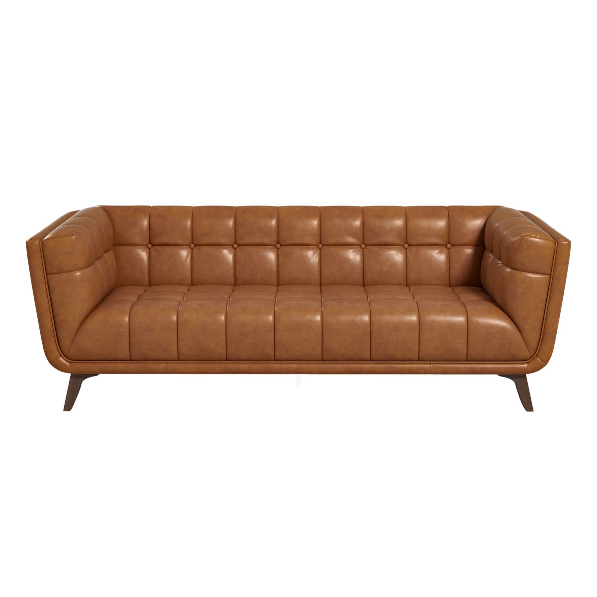 Addison Cognac Leather Sofa