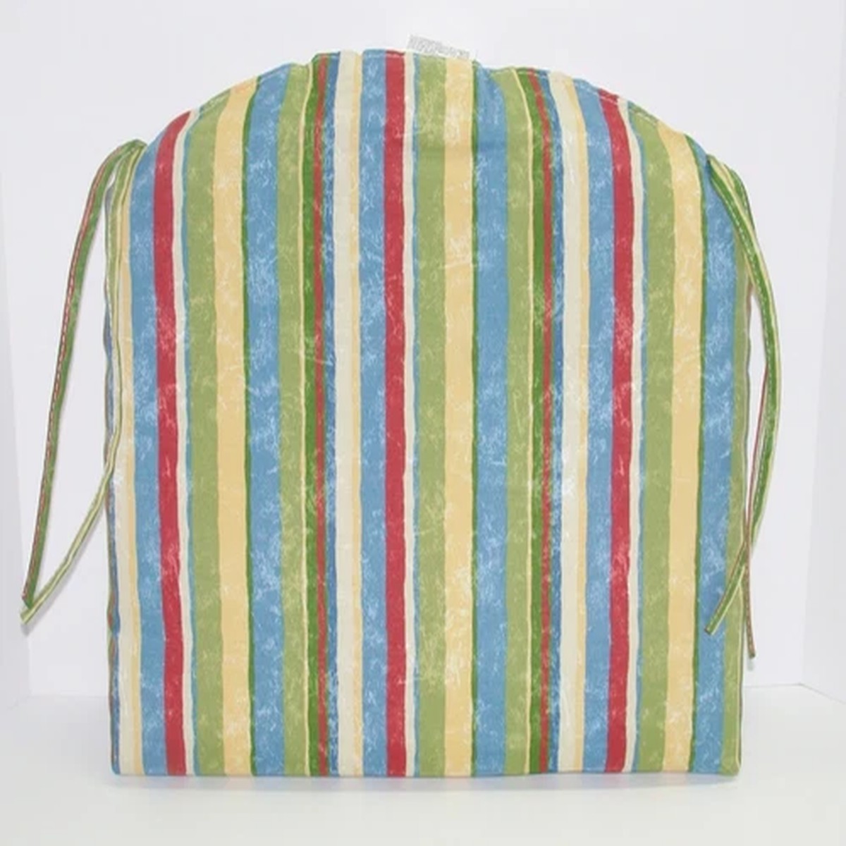 (1) Outdoor Patio Seat Pad ~ Cayman Stripe ~ 18 x 17 x 3 **NEW**