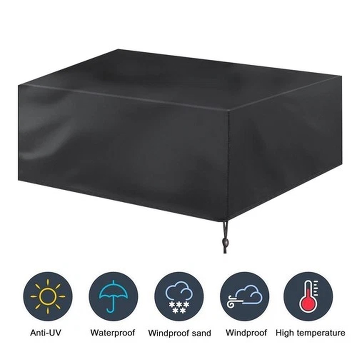 (170 * 94 * 70) Outdoor Garden Oxford Cloth Table Chair Dust Cover Sun